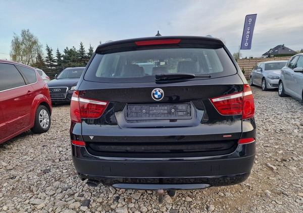 BMW X3 cena 56200 przebieg: 202000, rok produkcji 2013 z Przemyśl małe 631